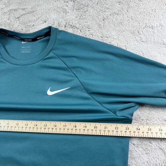 Nike Swim Dri-Fit TShirt Mens Large Stretch Wicking Crew Neck Gym Training - Picture 7 of 10